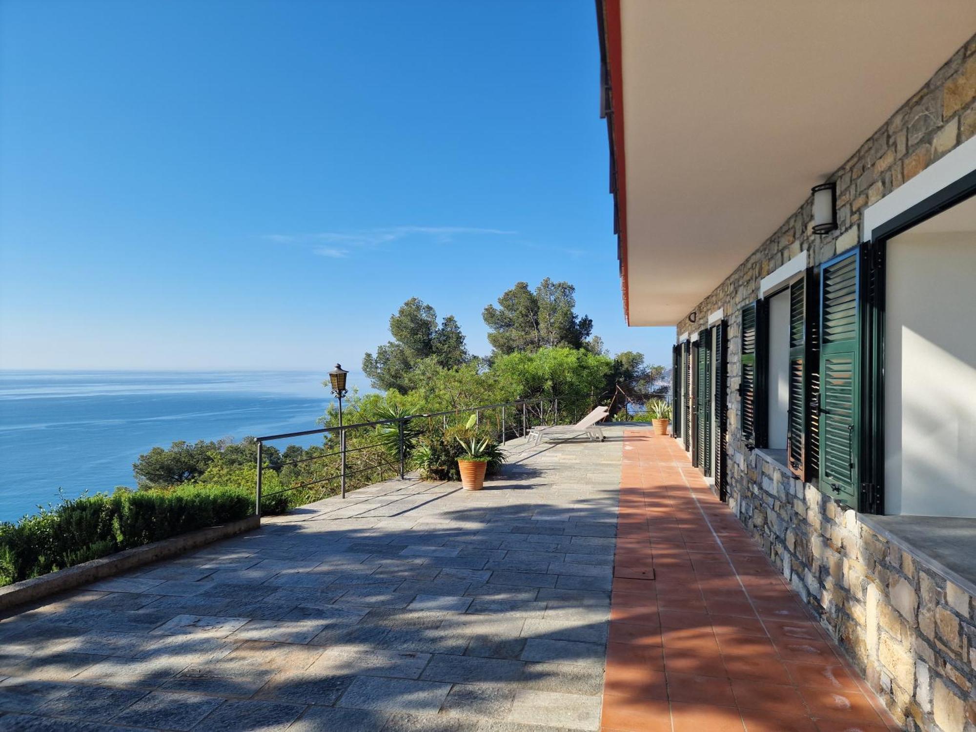 Appartamento In Villa Mimosa Cervo Ngoại thất bức ảnh