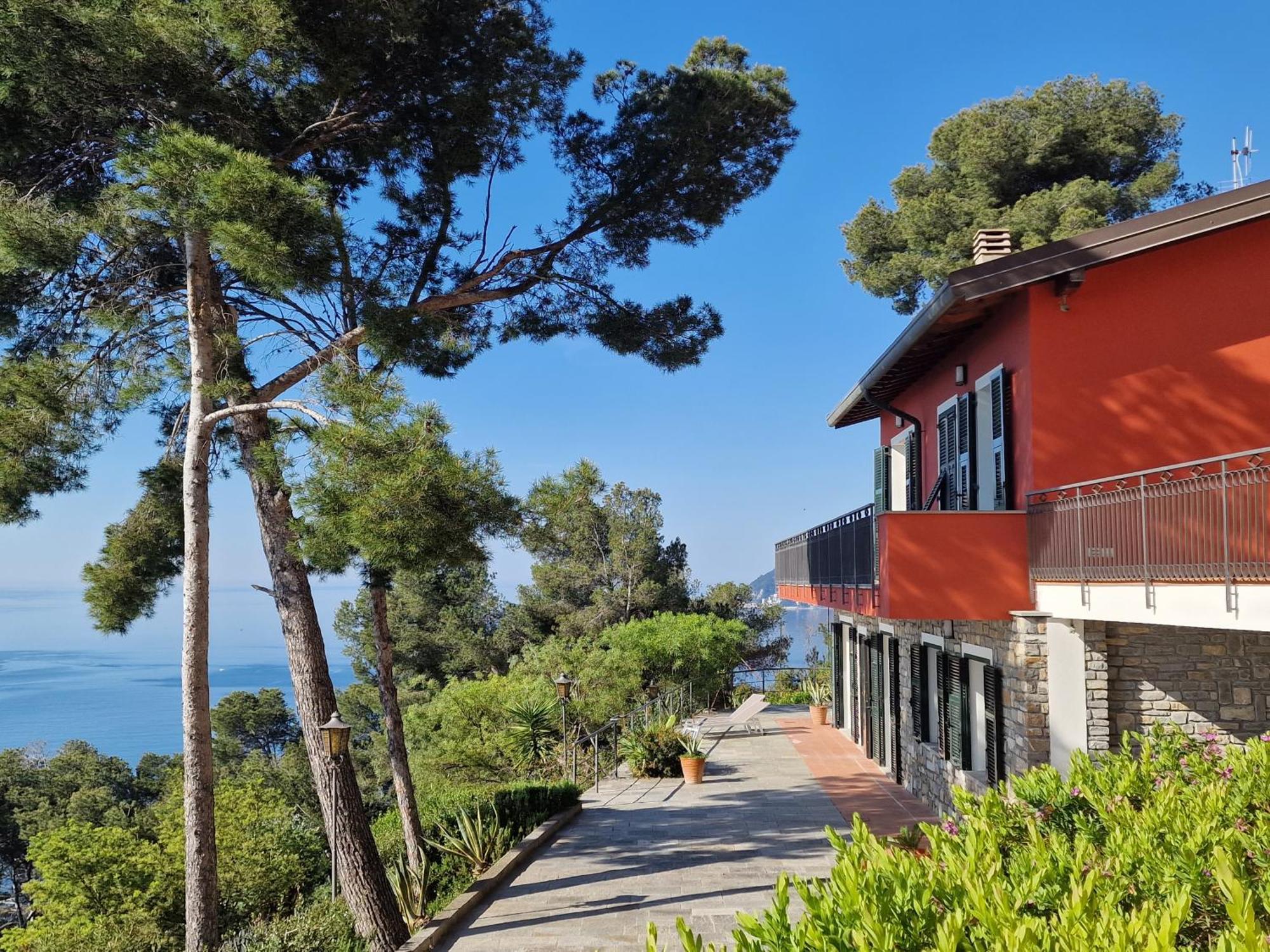 Appartamento In Villa Mimosa Cervo Ngoại thất bức ảnh